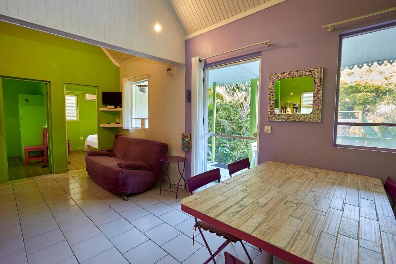 SOLEIL COUCHANT - Gîtes Deshaies Extérieur photo